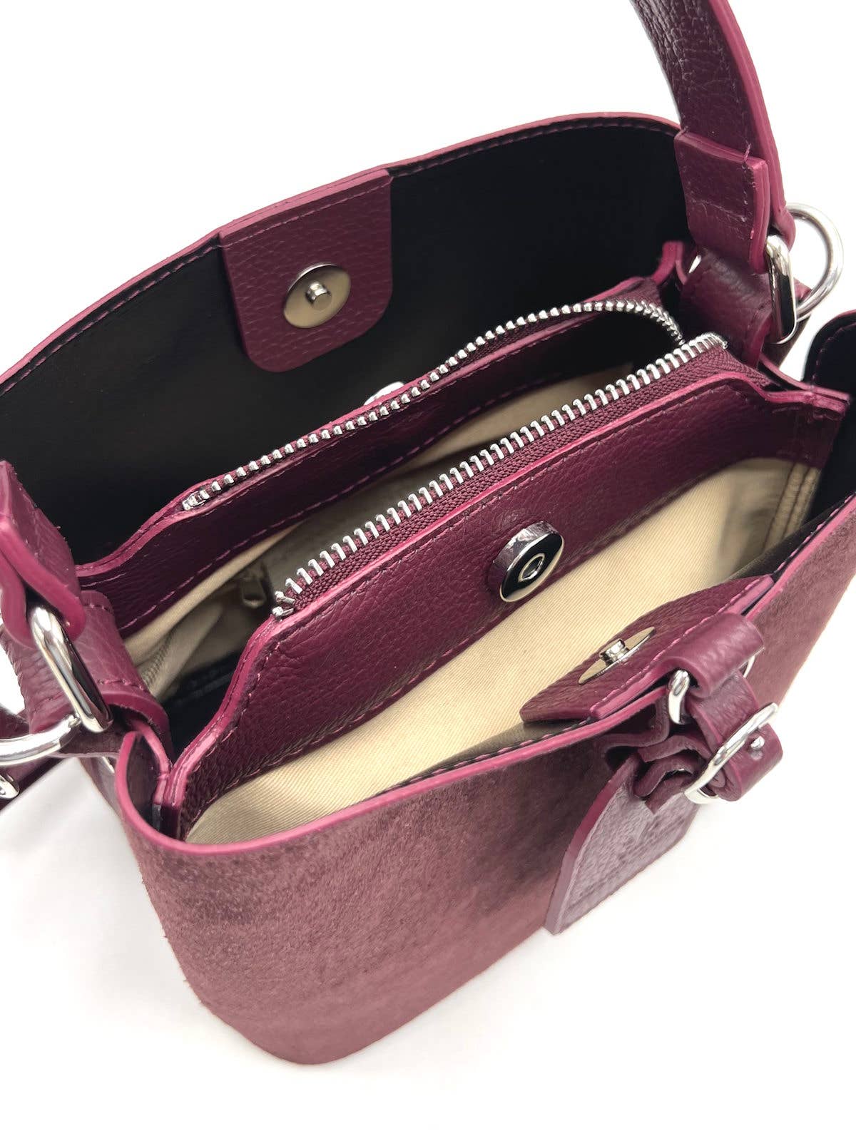 Sacseau Verona en daim Made in Italy – Artisanat italien