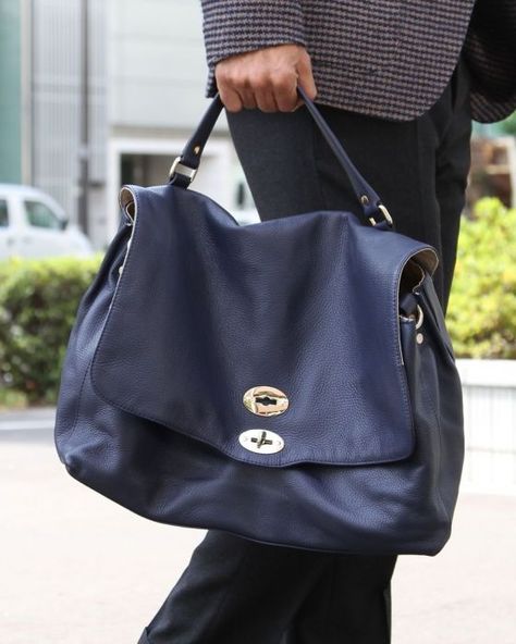 Bolso de Hombro Zanellato Postina de Piel – De Segunda Mano en Excelentes Condiciones