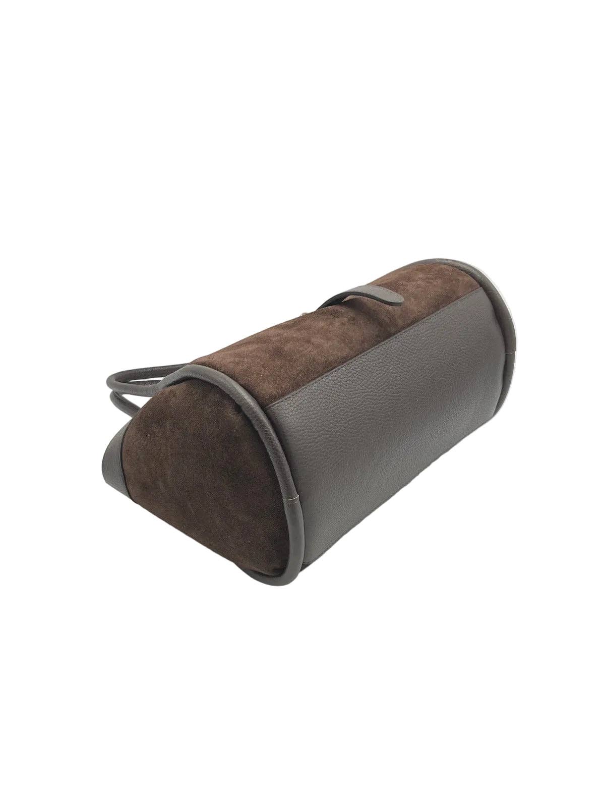 Bolso de Ante con Bandolera Firenze Made in Italy – Artesanía Italiana