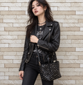 Bolso Jimmy Choo Mini Sarah de piel de becerro con tachuelas – De segunda mano, en excelentes condiciones