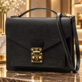 Louis Vuitton Monceau Borsa Epi Leather Nera Vintage 1993 – Pre-Owned Ottime Condizioni