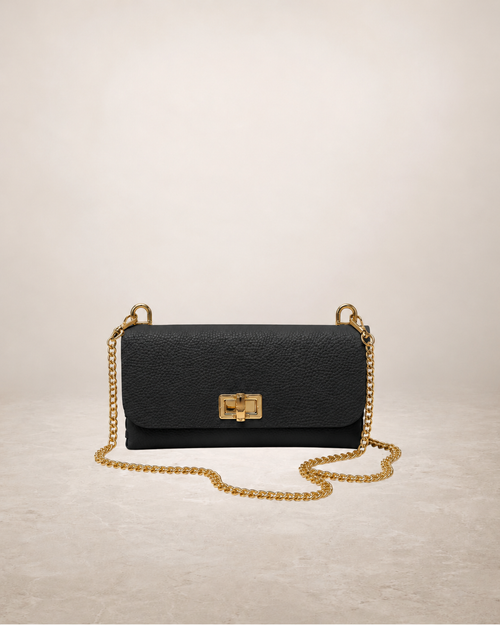 Amalfi - Bolso de piel negro
