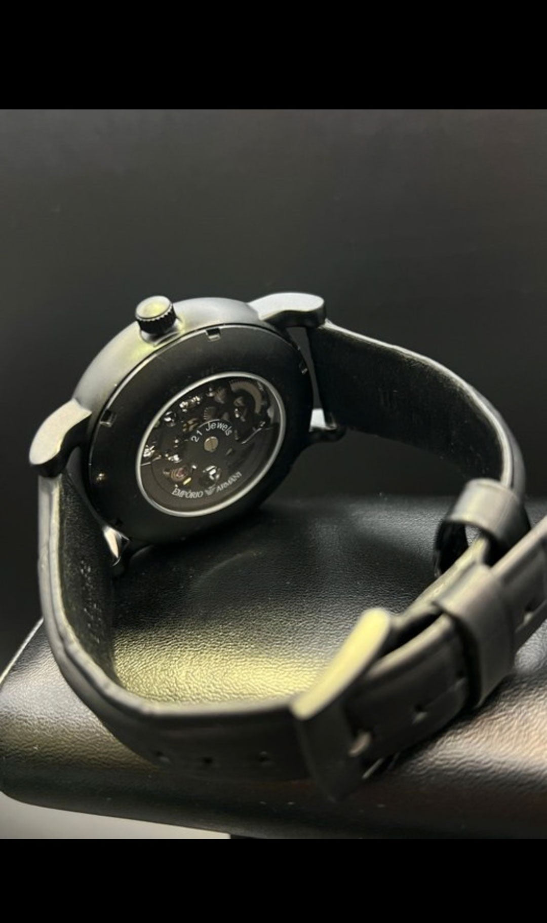Emporio Armani Luigi AR60008 Reloj Automático Esqueleto 43mm – Nunca Usado