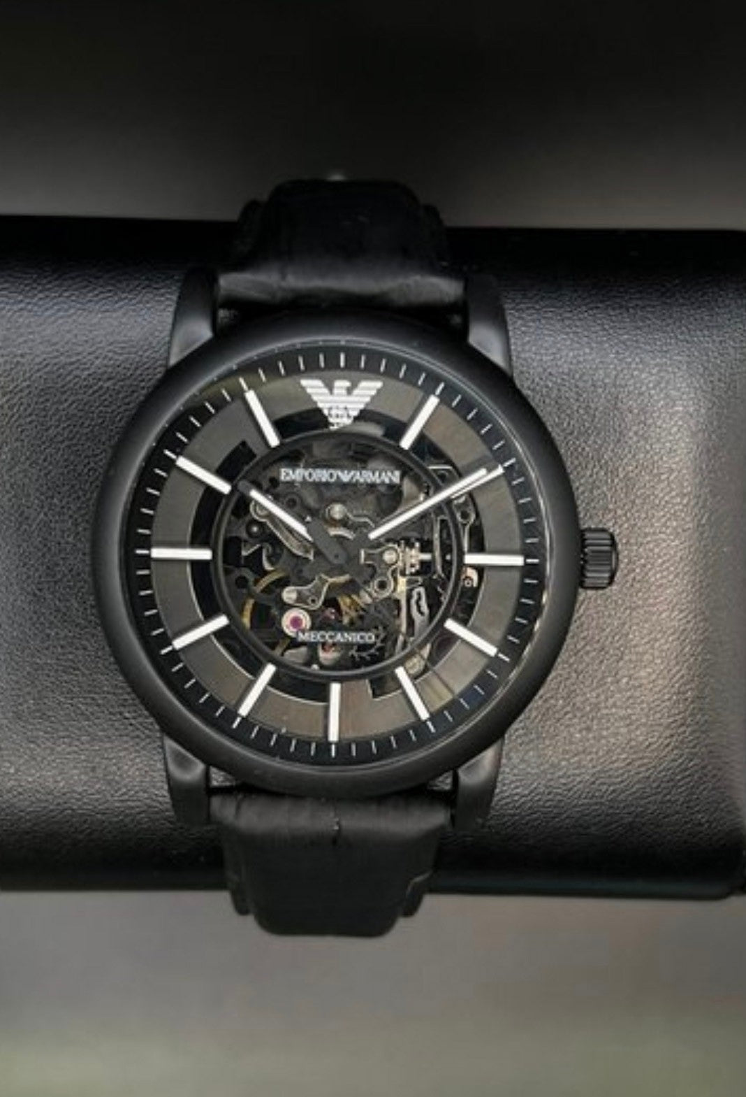 Emporio Armani Luigi AR60008 Reloj Automático Esqueleto 43mm – Nunca Usado