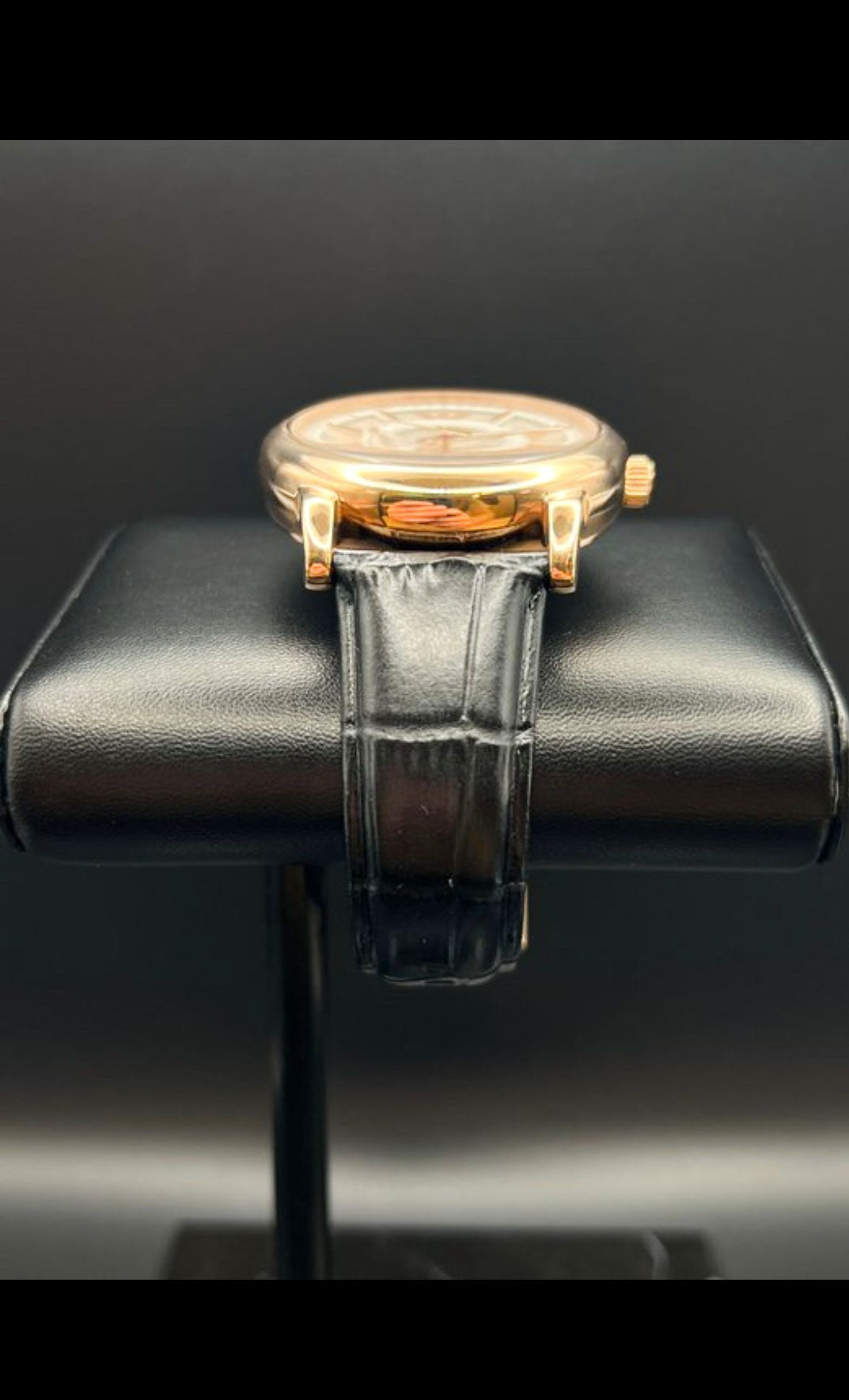 Reloj Automático Emporio Armani Meccanico AR60007 Color Oro Champán 43mm – Nunca Usado