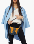 See by Chloé Hana Medium Borsa Bicolore Pelle e Camoscio – Pre-Owned Ottime Condizioni