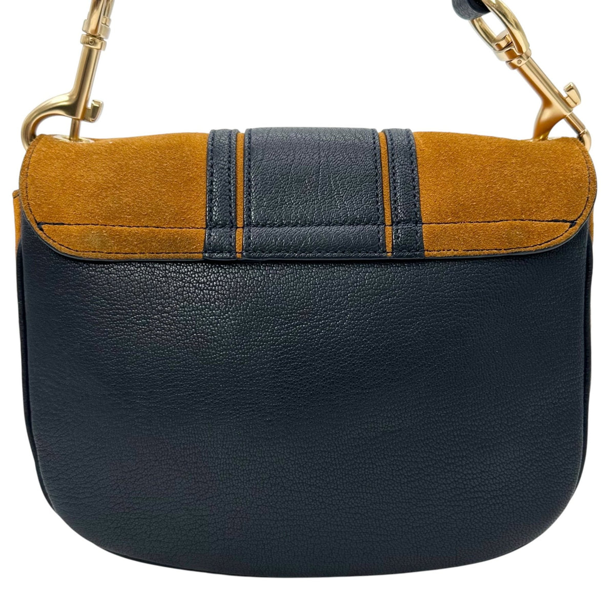 See by Chloé Hana Bolso Mediano Bicolor en Piel y Ante – Pre-Owned en Excelentes Condiciones