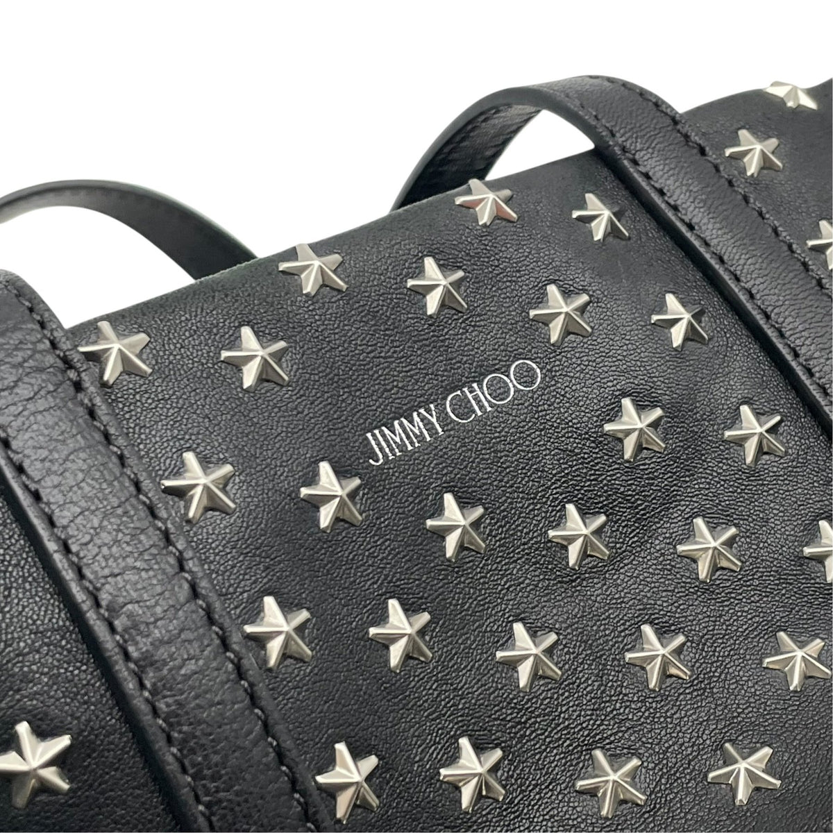 Bolso Jimmy Choo Mini Sarah de piel de becerro con tachuelas – De segunda mano, en excelentes condiciones