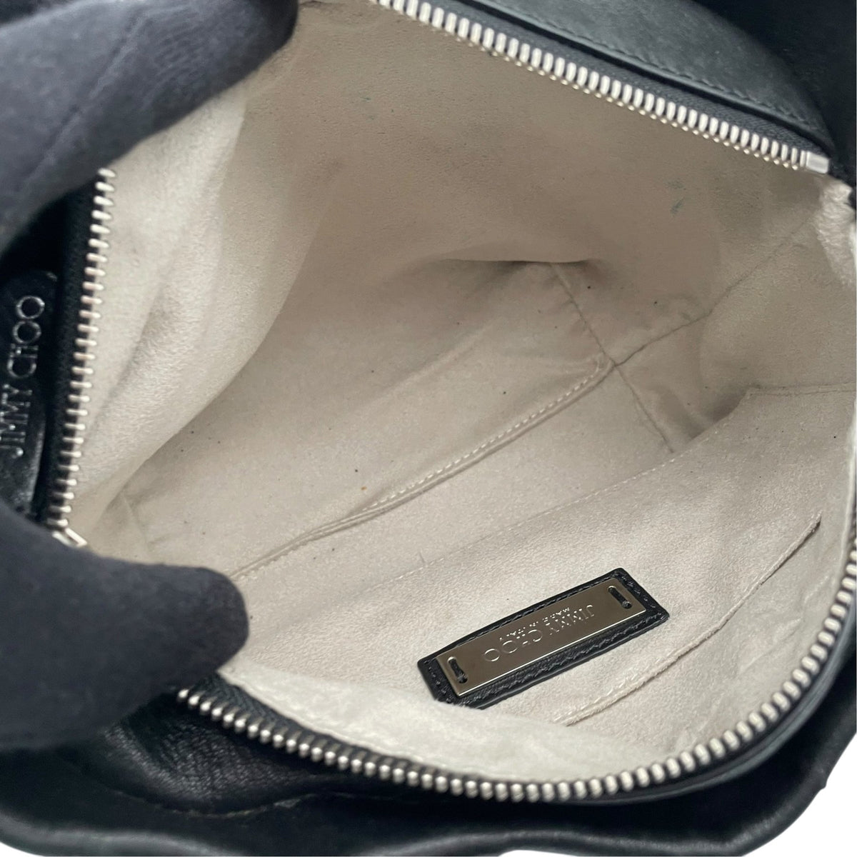 Bolso Jimmy Choo Mini Sarah de piel de becerro con tachuelas – De segunda mano, en excelentes condiciones