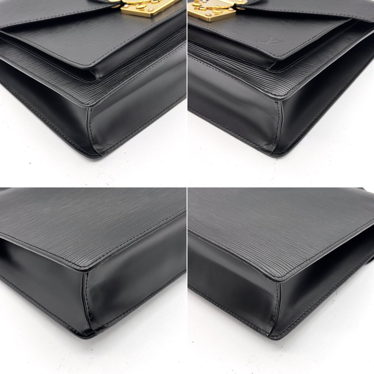 Louis Vuitton Monceau Borsa Epi Leather Nera Vintage 1993 – Pre-Owned Ottime Condizioni